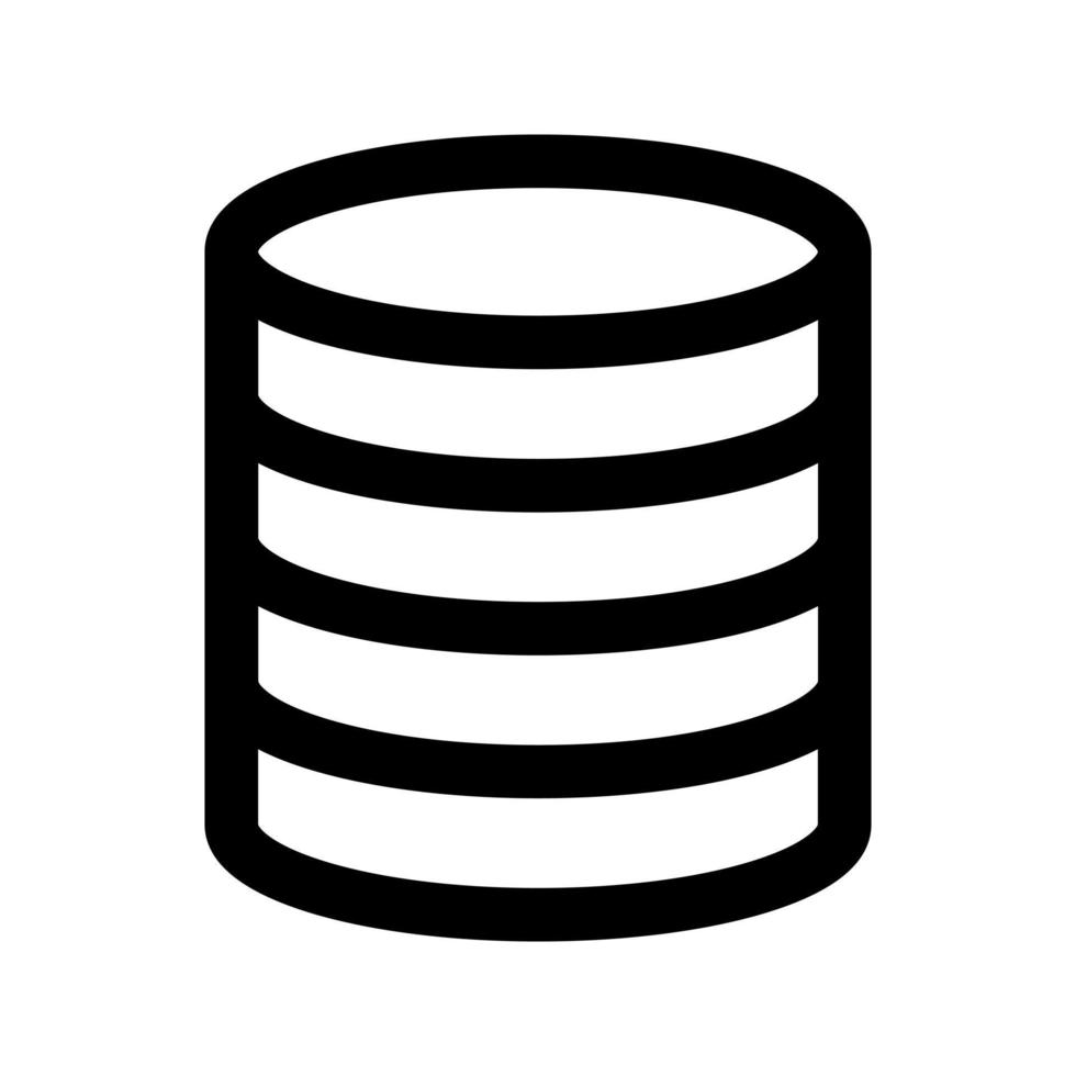 database vector icon