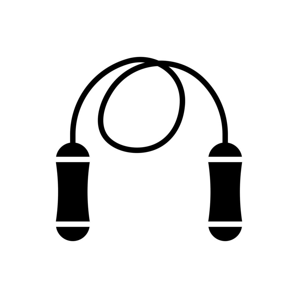 jump rope vector icon