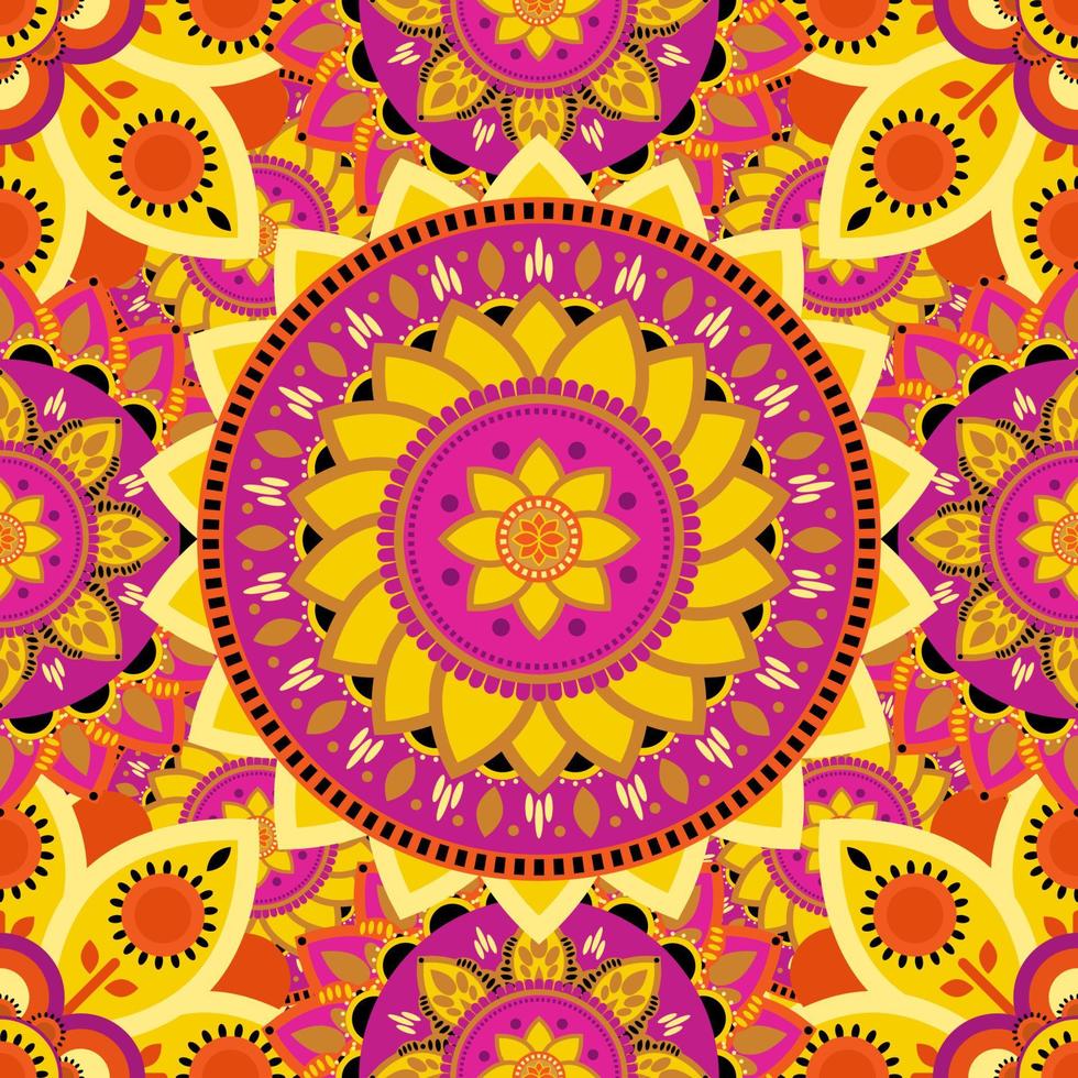 mandala de fondo transparente vector