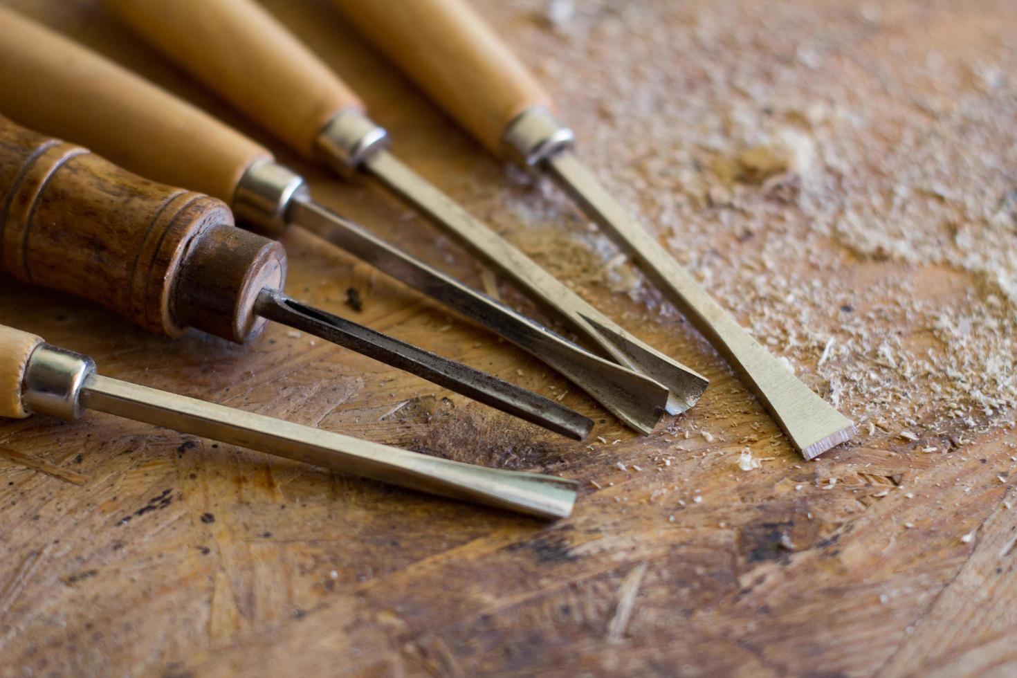 Herramientas para tallar madera