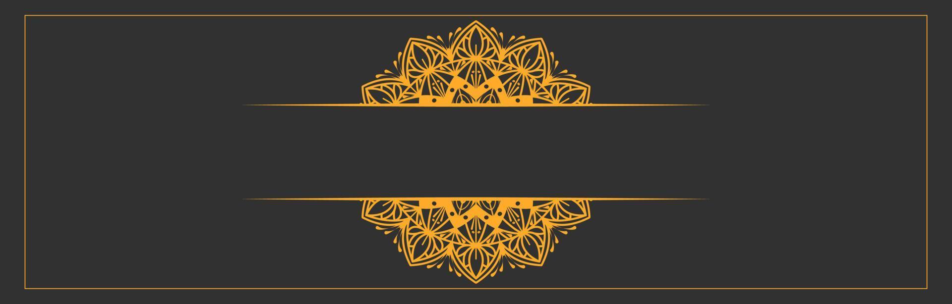 islamic background vector graphics with arabic mandala ethnic elements for eid, ramadan kareem, muharram or eid mubarak banners