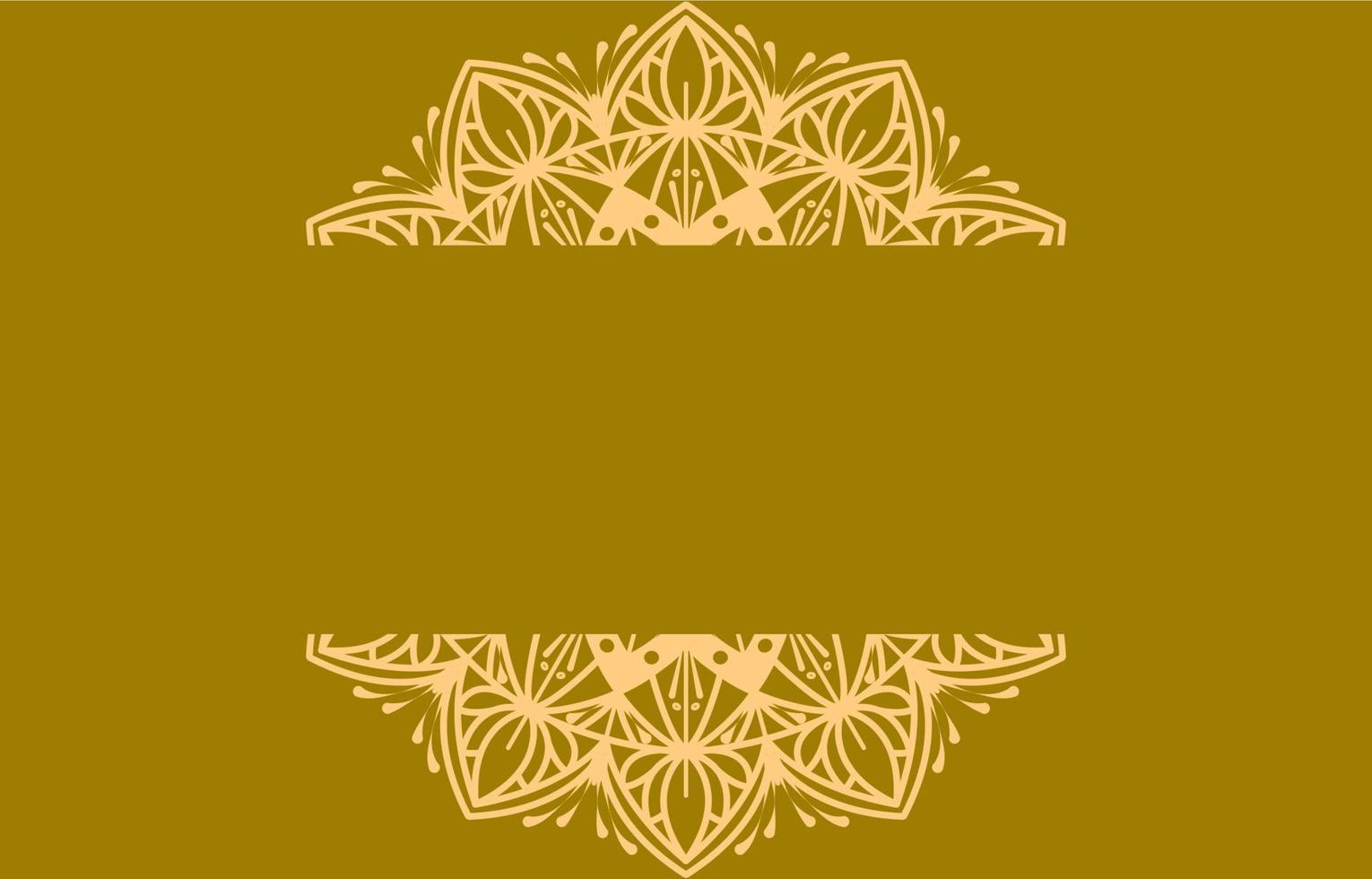 islamic background vector design with arabic mandala decoration for ramadan kareem day banner or eid mubarak, muharram