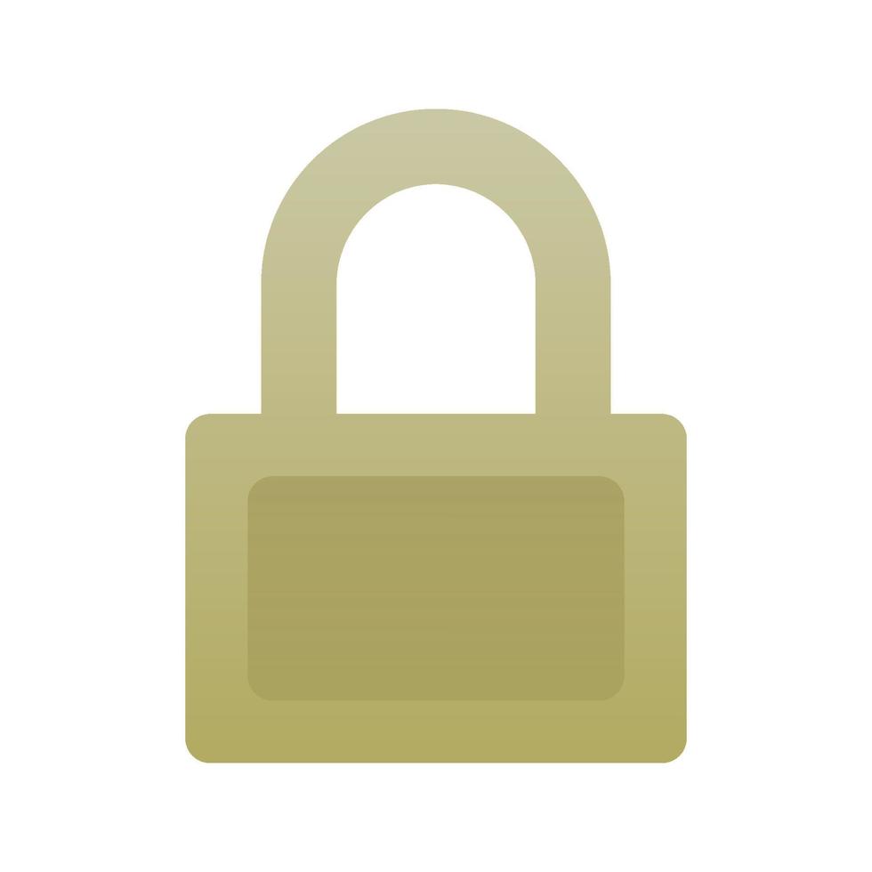 lock logo element design template icon vector