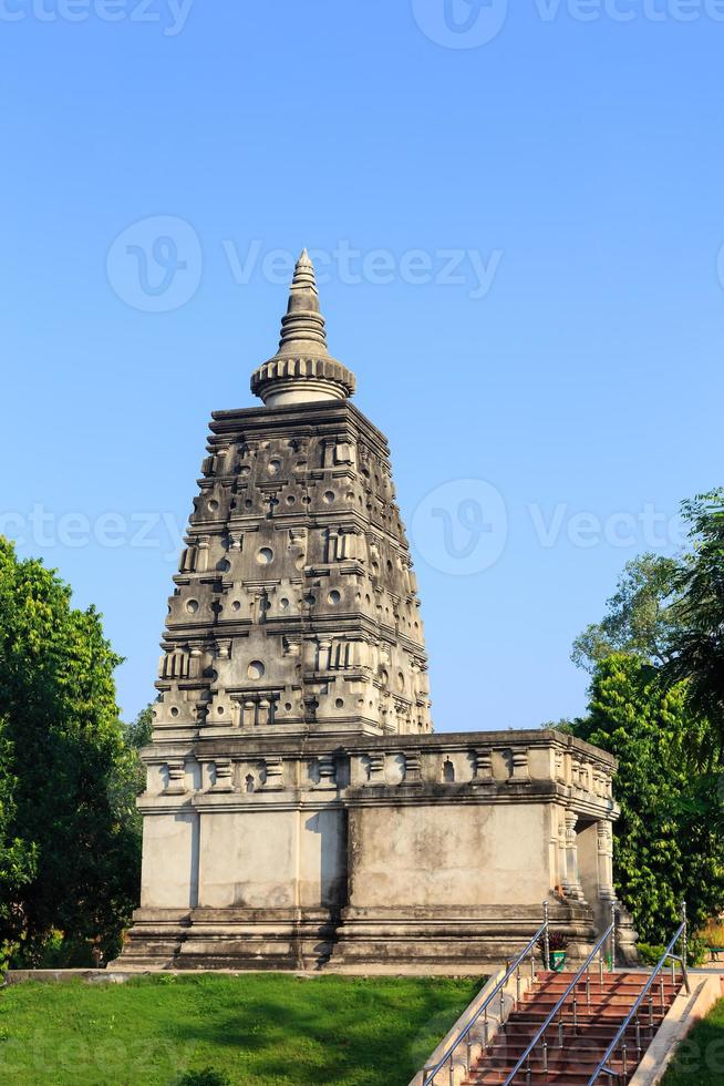 Animesa Locana, The Place of Unwinking Gazing, at Mahabodhi temple, bodh gaya, India photo