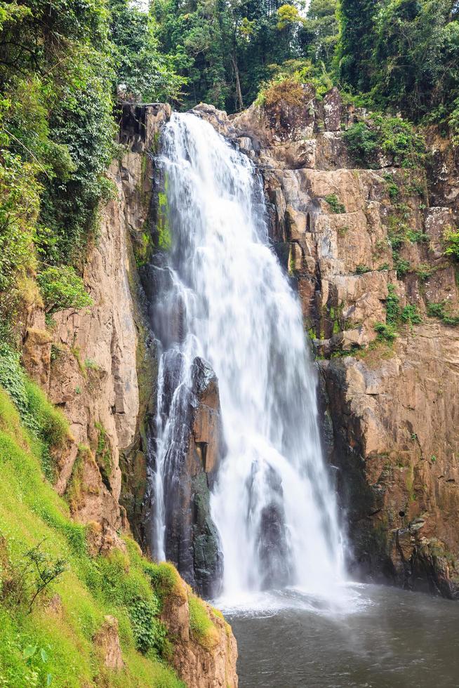 Haew narok waterfall, khao yai national park, Thailand photo