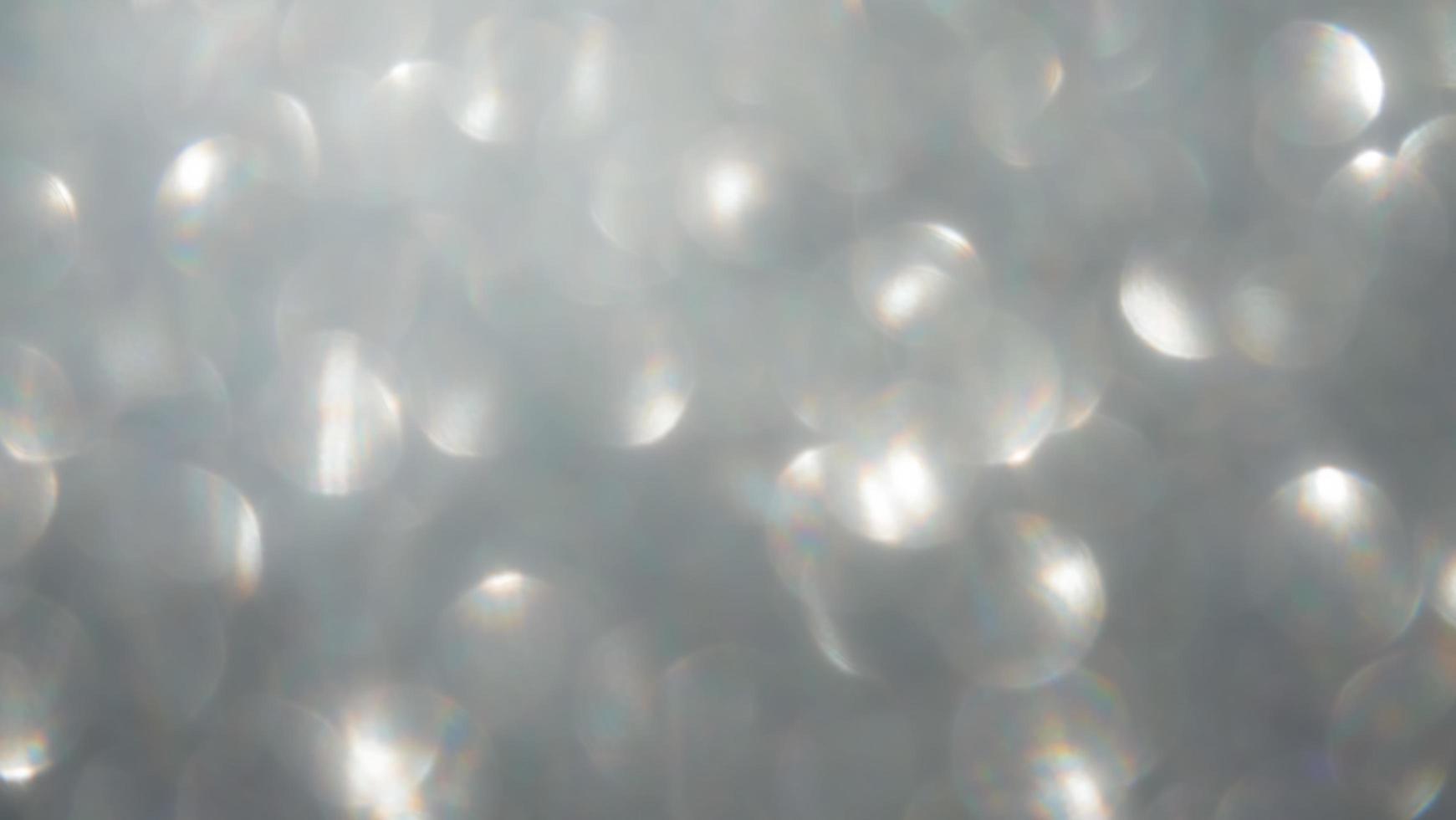 Abstract blurred Christmas light bokeh background. photo