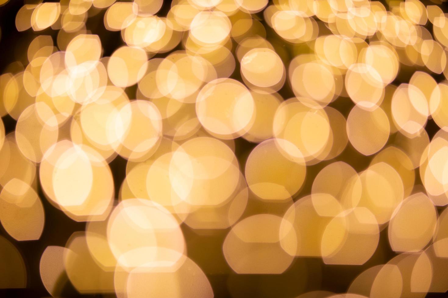 Abstract blurred Christmas light bokeh background. photo