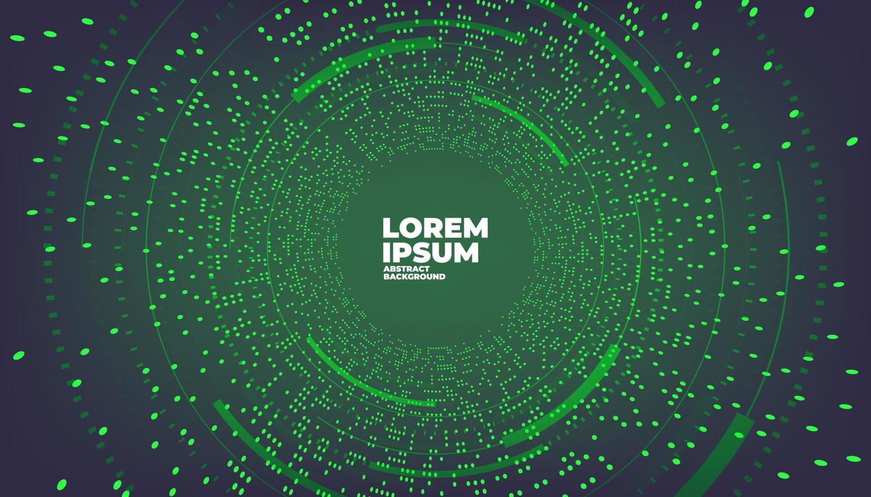 Digital technology background. Abstract tech visual for science template. Futuristic background with dots combination. vector