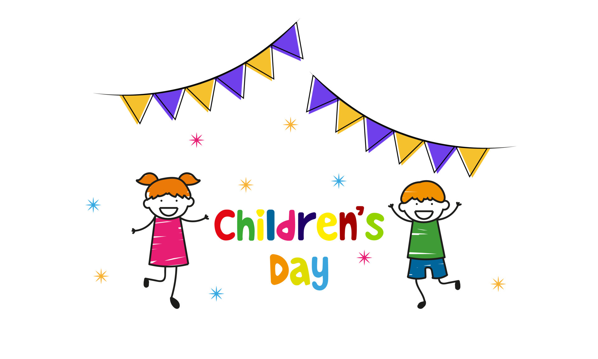 Happy children's day background vector 7146091 Vector Art at Vecteezy