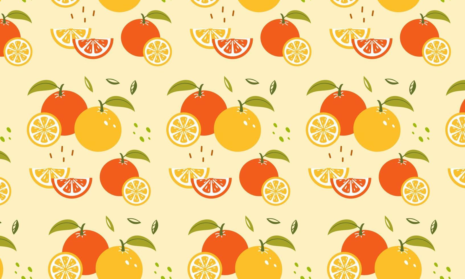 Fruit collection in flat hand drawn style illustrations vector