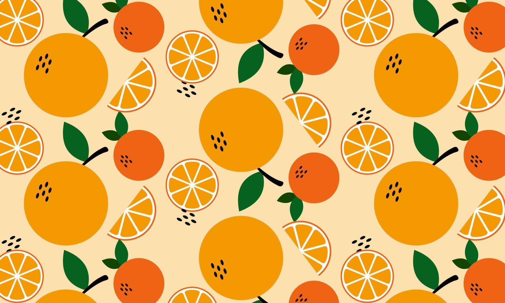 colección de frutas en ilustraciones de estilo plano dibujado a mano vector