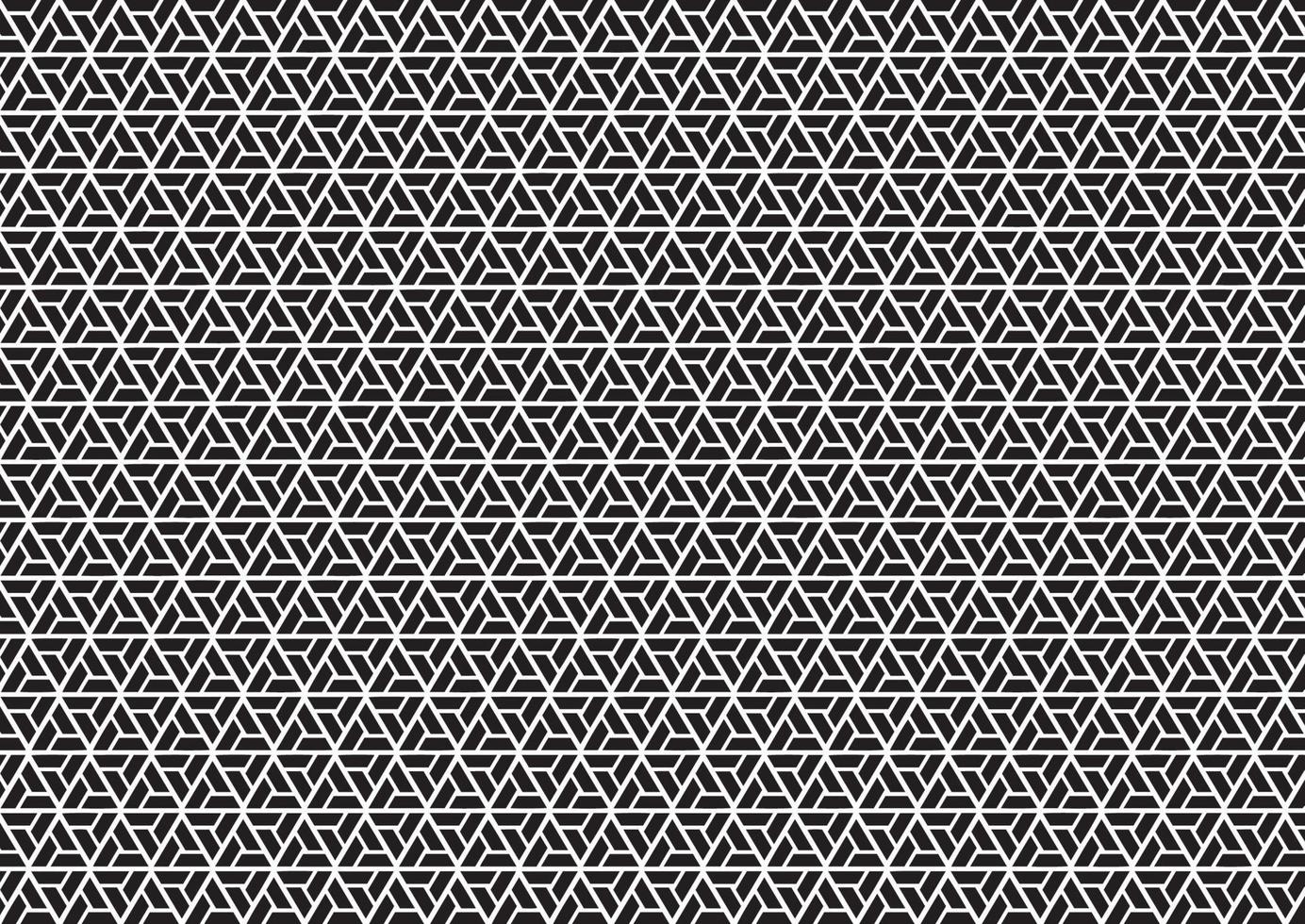 Geometric pattern design background in black and white vector