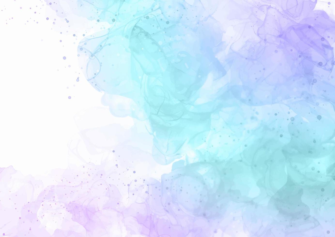 elegant pastel coloured hand painted background vector