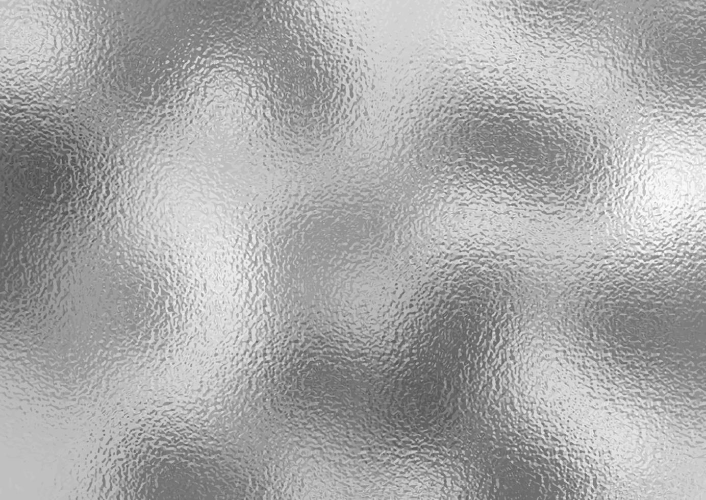 Silver foil metallic texture background vector