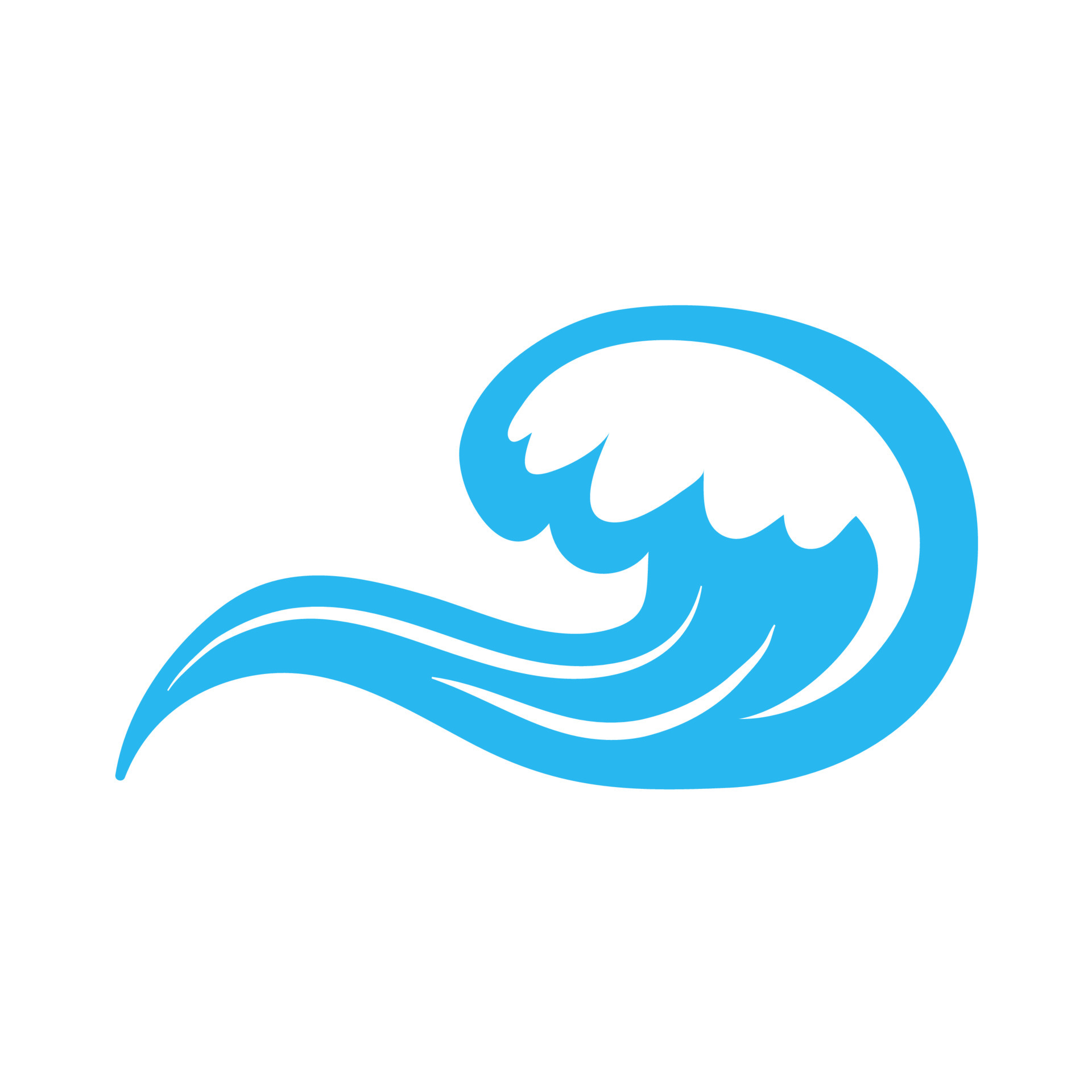 blue water wave line icon in the sea 7147908 Vector Art at Vecteezy