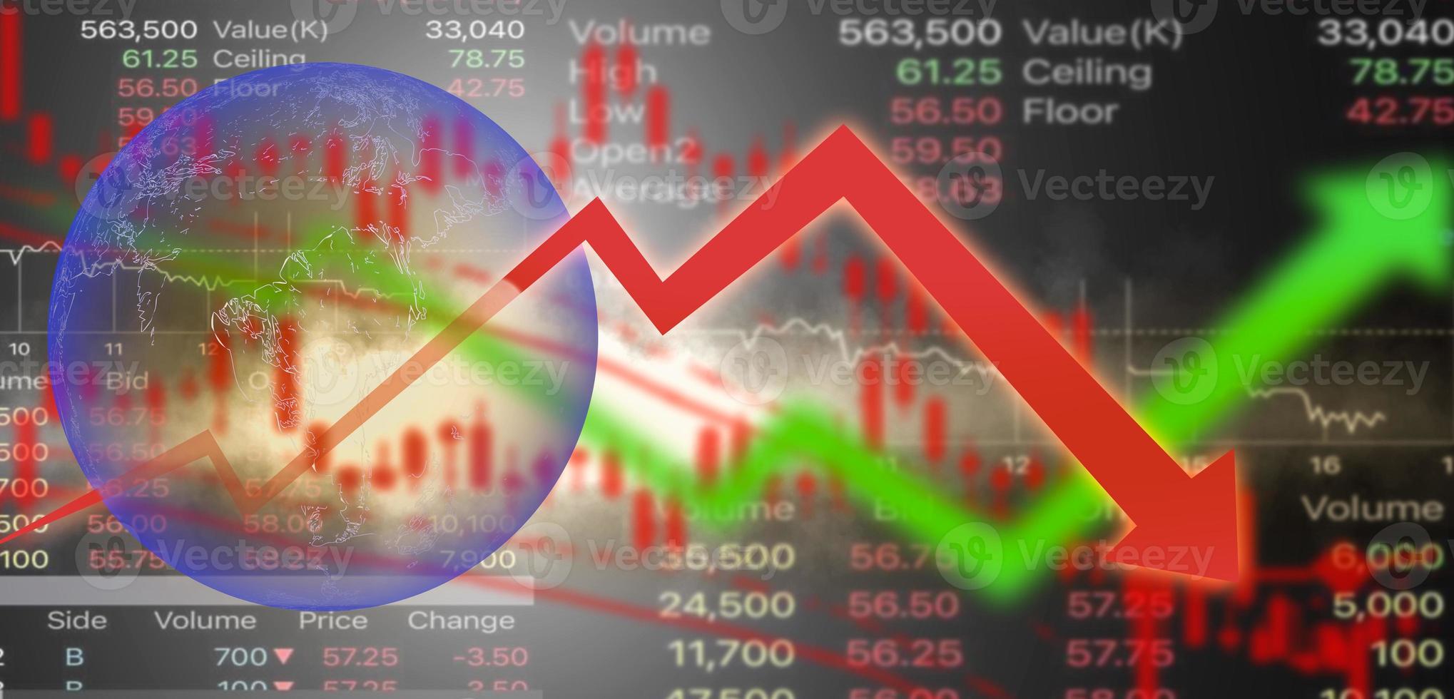 market volatility graph photo