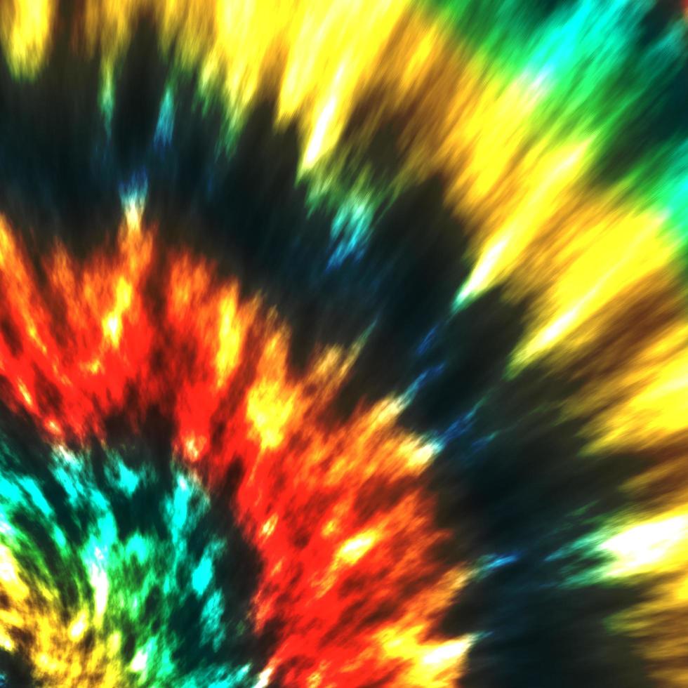 Fabric Tie Dye pattern with bright color seamless background. photo