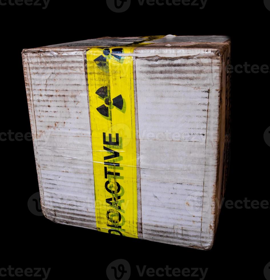 Paper box package of small radioactive material photo