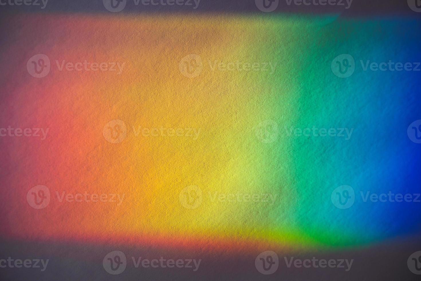 A Prism Full Rainbow Light Background Overlay photo