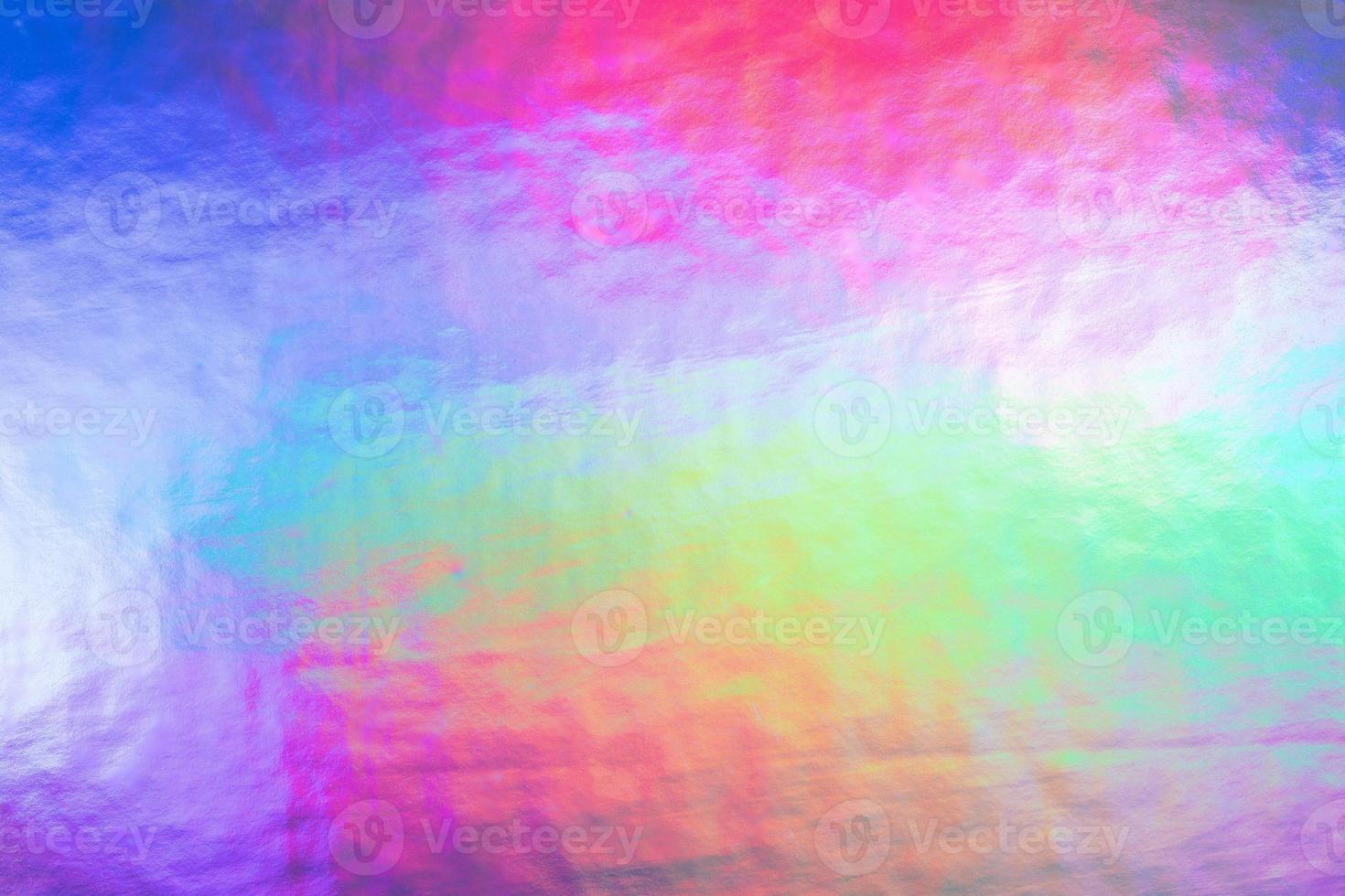 An iridescent holographic foil background pastel colors photo