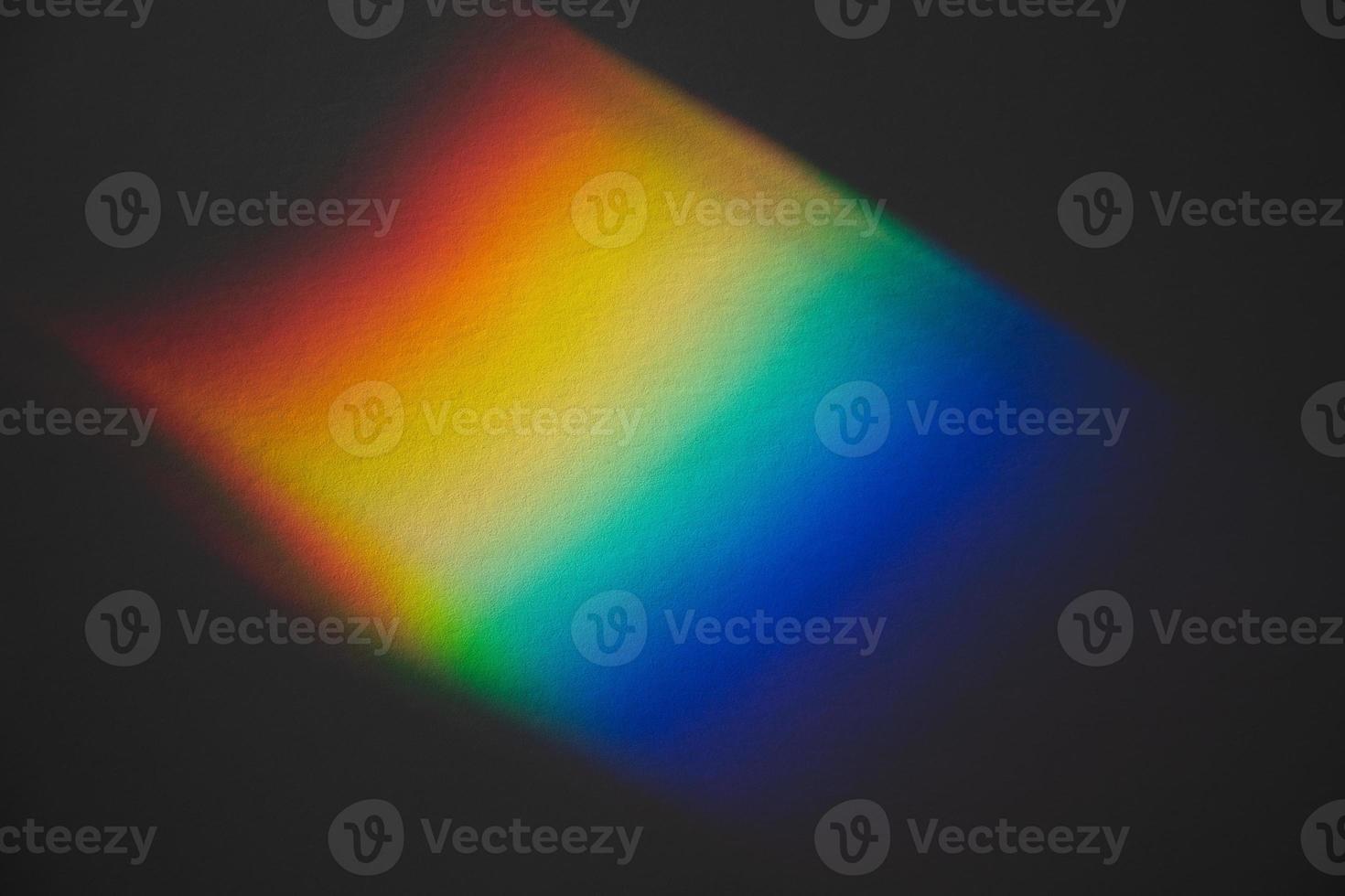 A Prism Full Rainbow Light Background Overlay photo