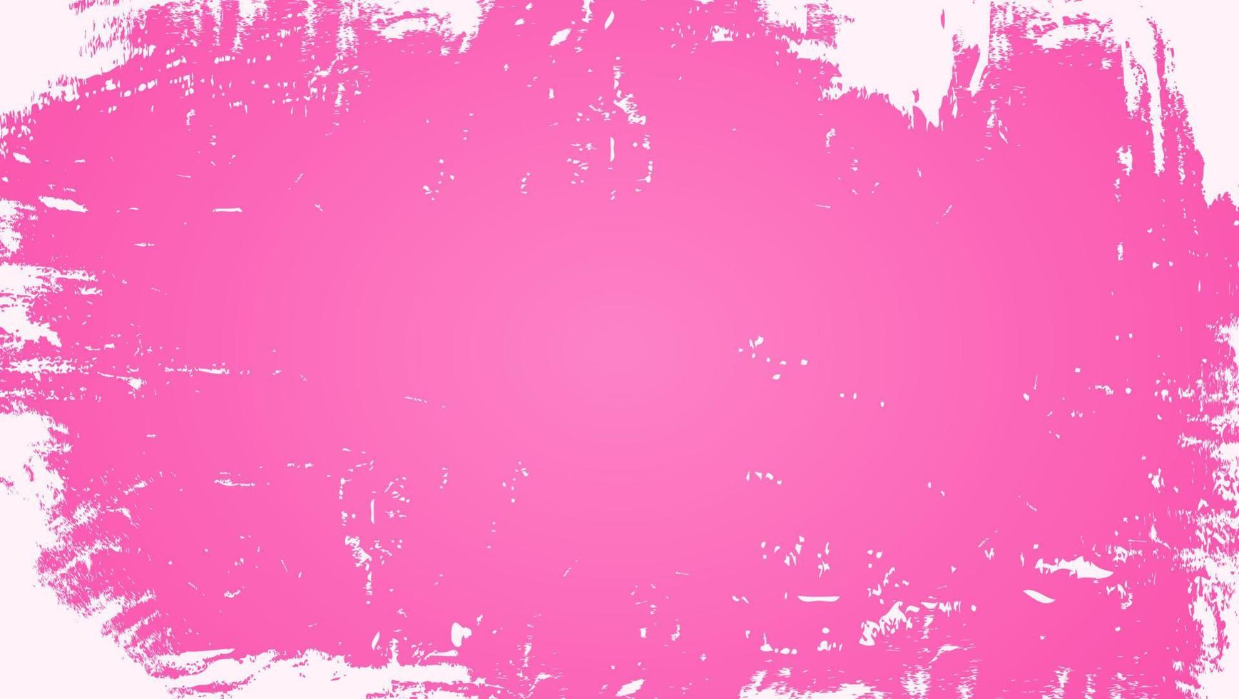 textura de pared grunge envejecida abstracta en fondo rosa vector