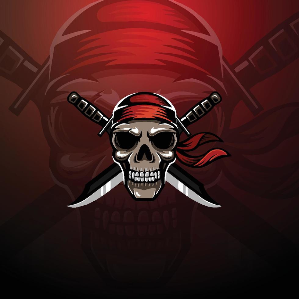 gamer mascot logo design vector