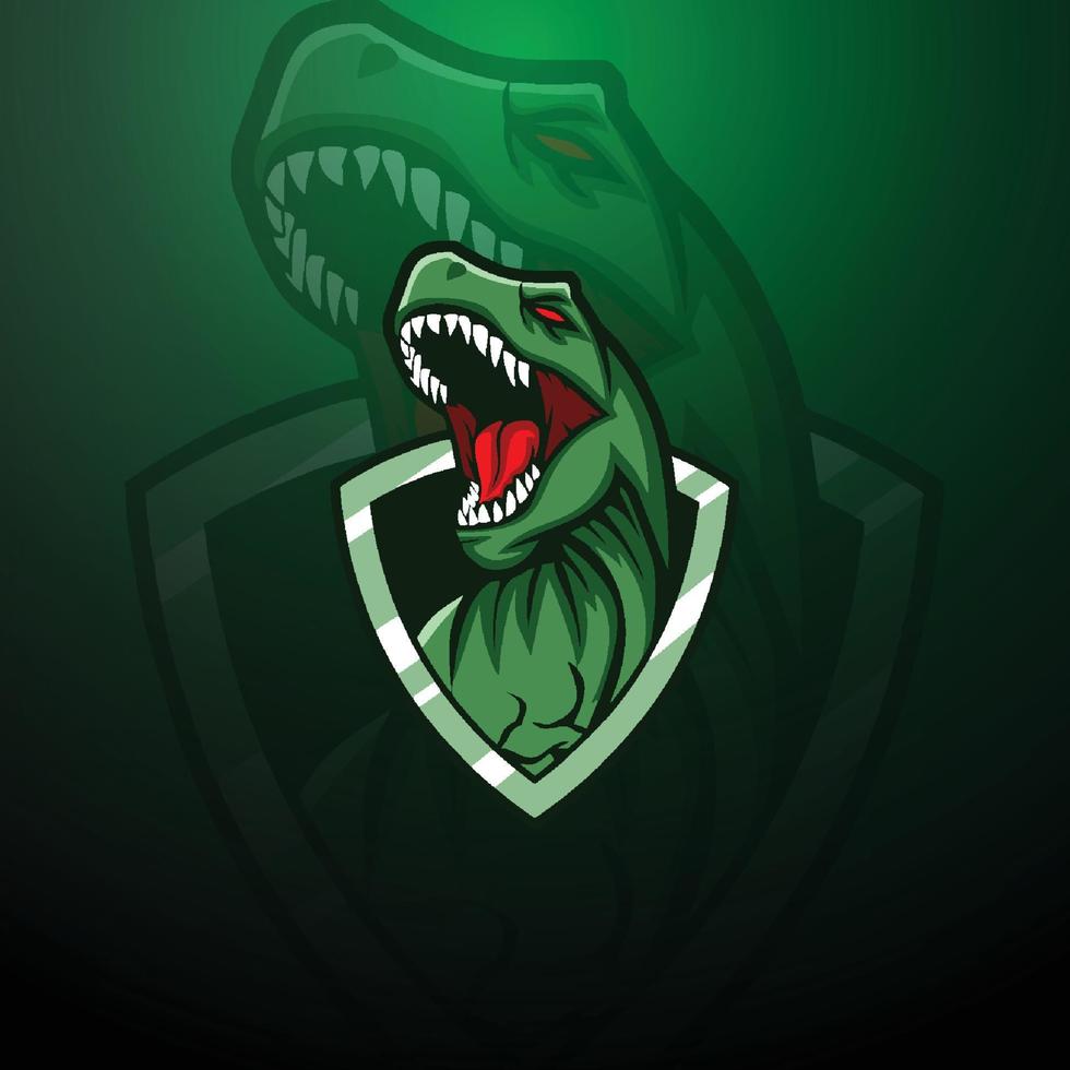 gamer mascot logo design vector