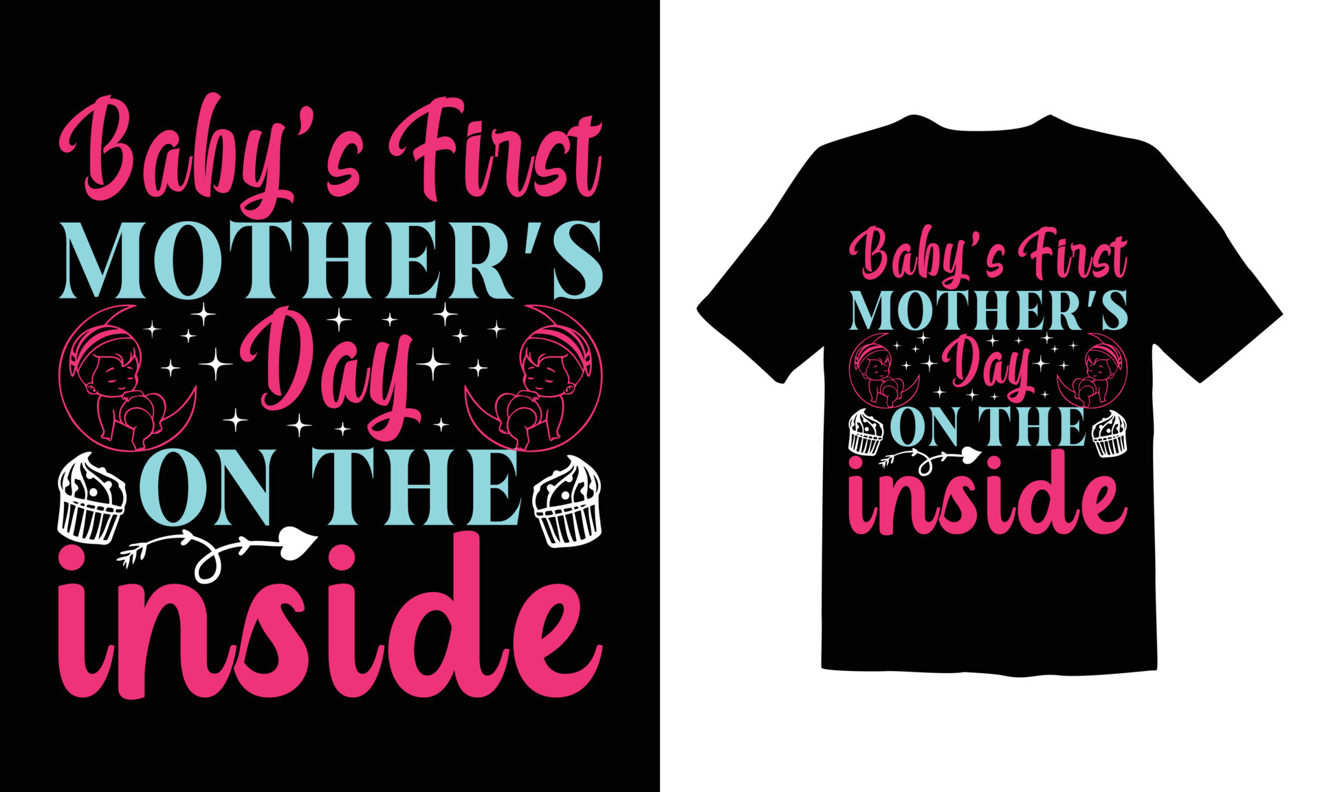 Mothers Day Trendy T Shirt 7153198 Vector Art at Vecteezy
