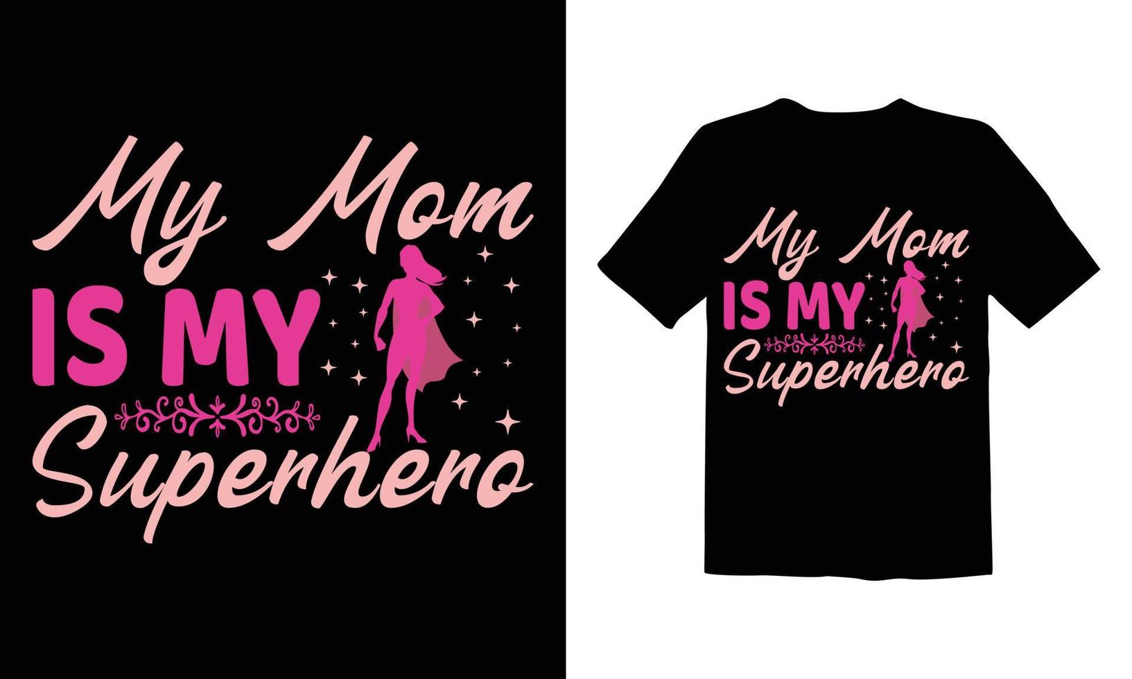 Mothers Day Trendy T Shirt vector