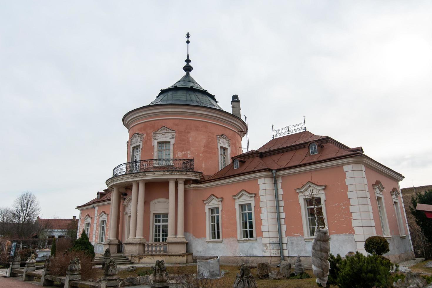 Polish castle, on the territory of modern Ukraine photo