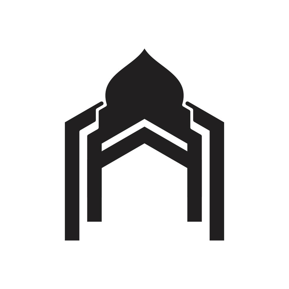 Islamic logo, Mosque vector