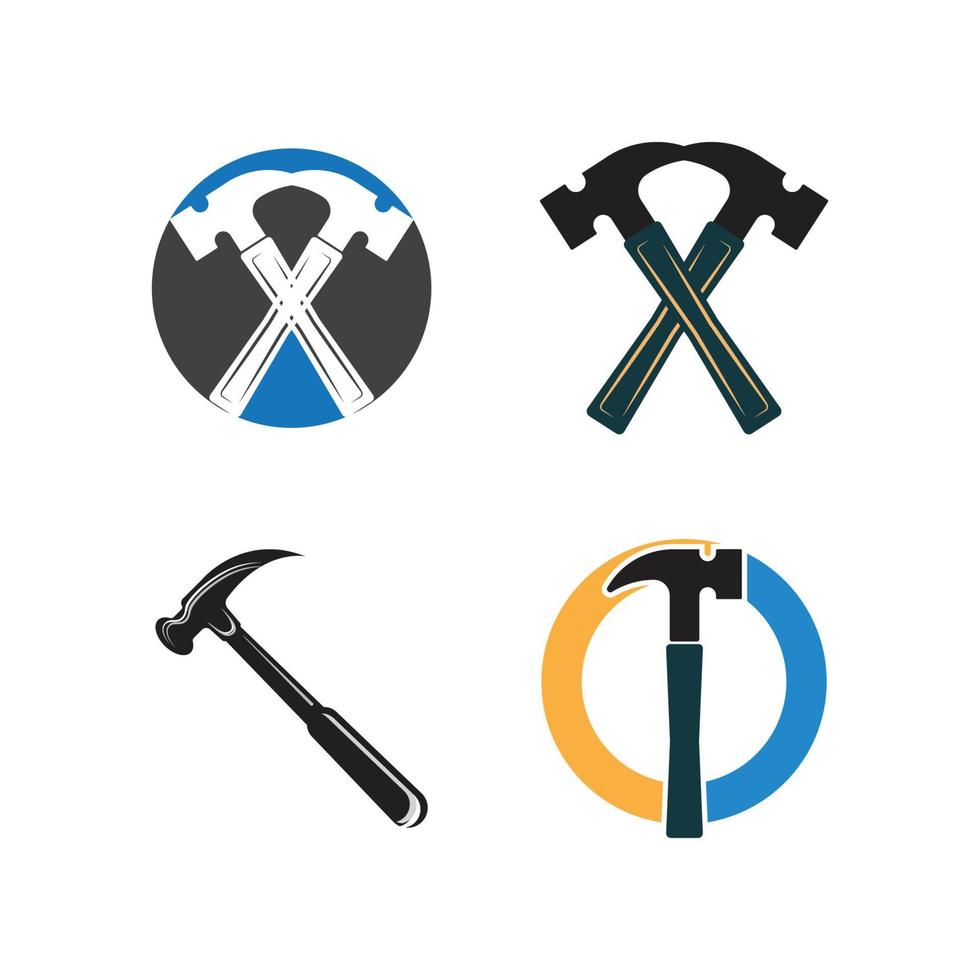 hammer logo vector