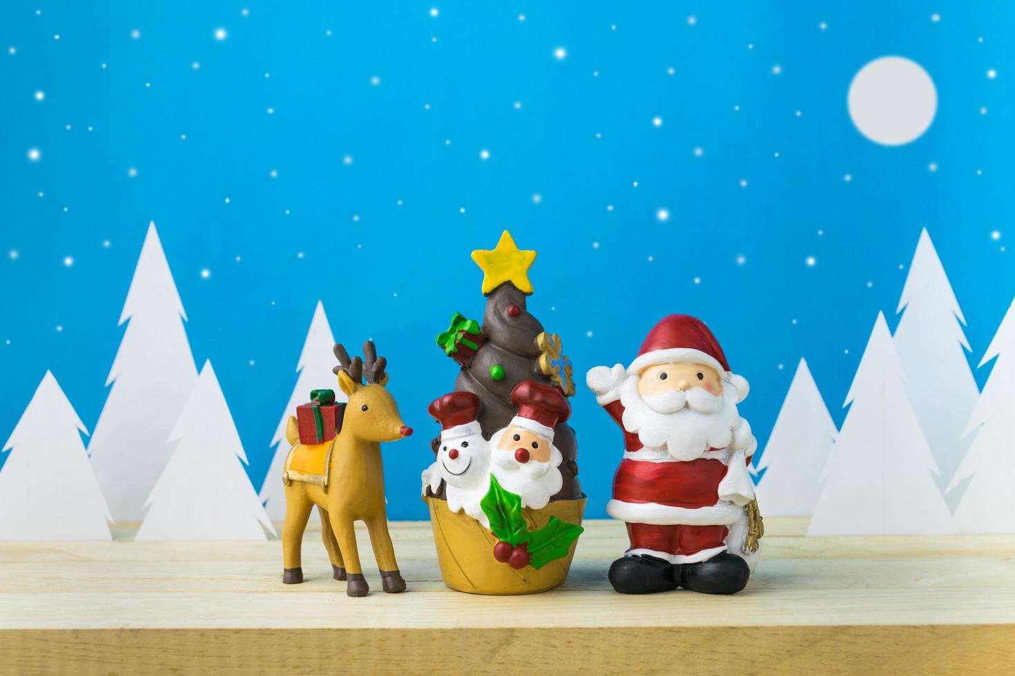 Children toys for christmas decoration. photo