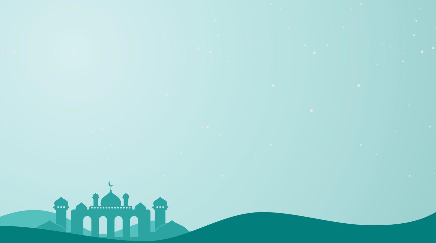 fondo islámico. fondo de eid mubarak. fondo de ramadán kareem. vector