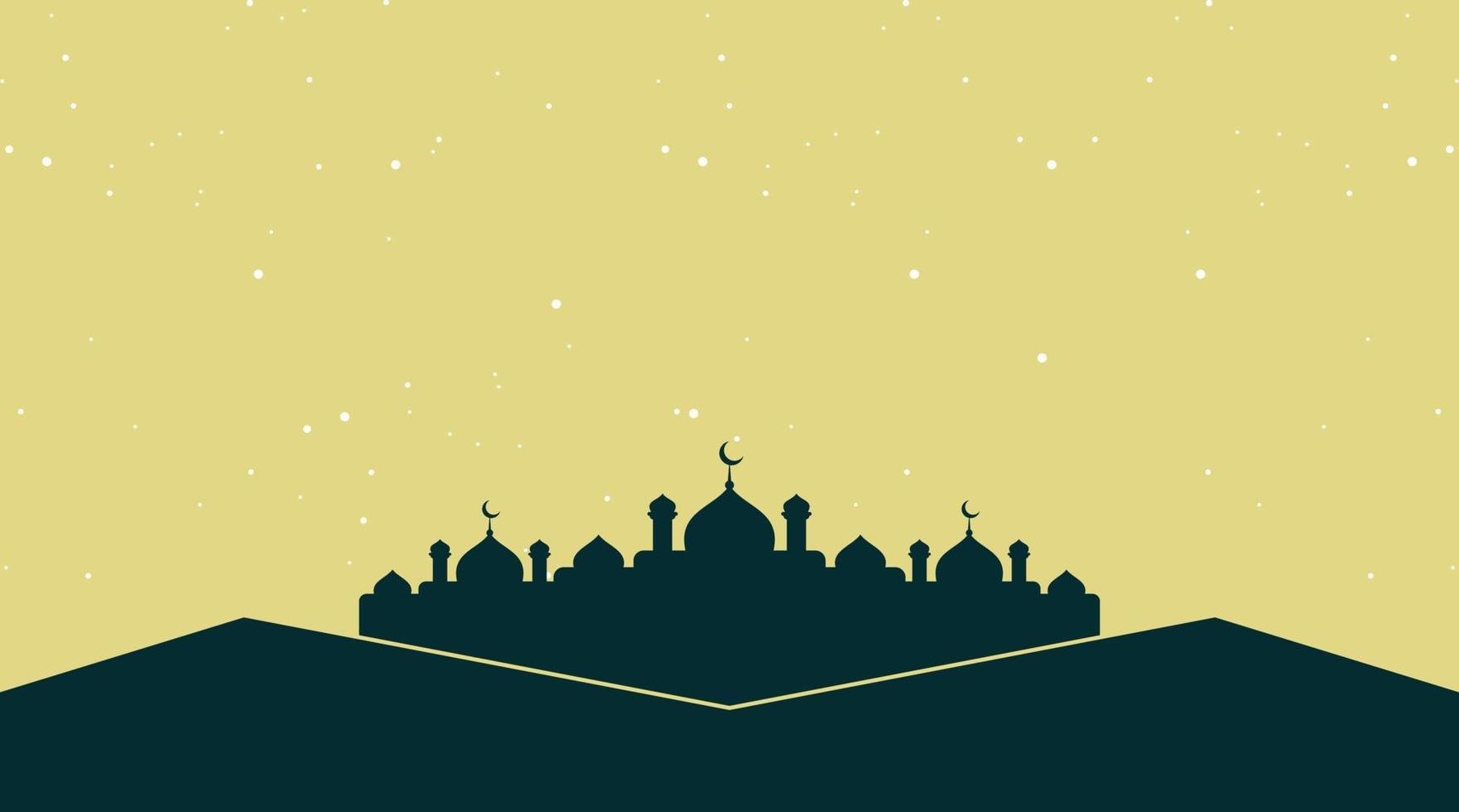 fondo islámico. fondo de eid mubarak. fondo de ramadán kareem. vector