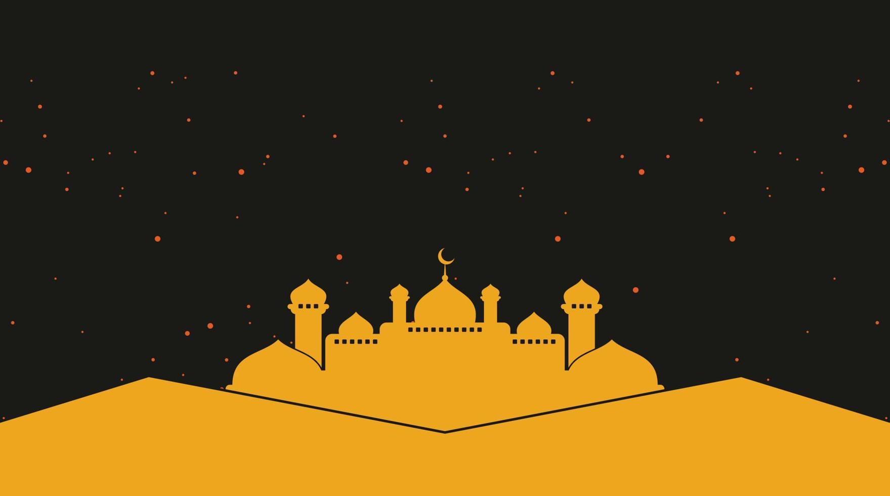 Islamic Background. Eid Mubarak Background. Ramadan Kareem Background. vector