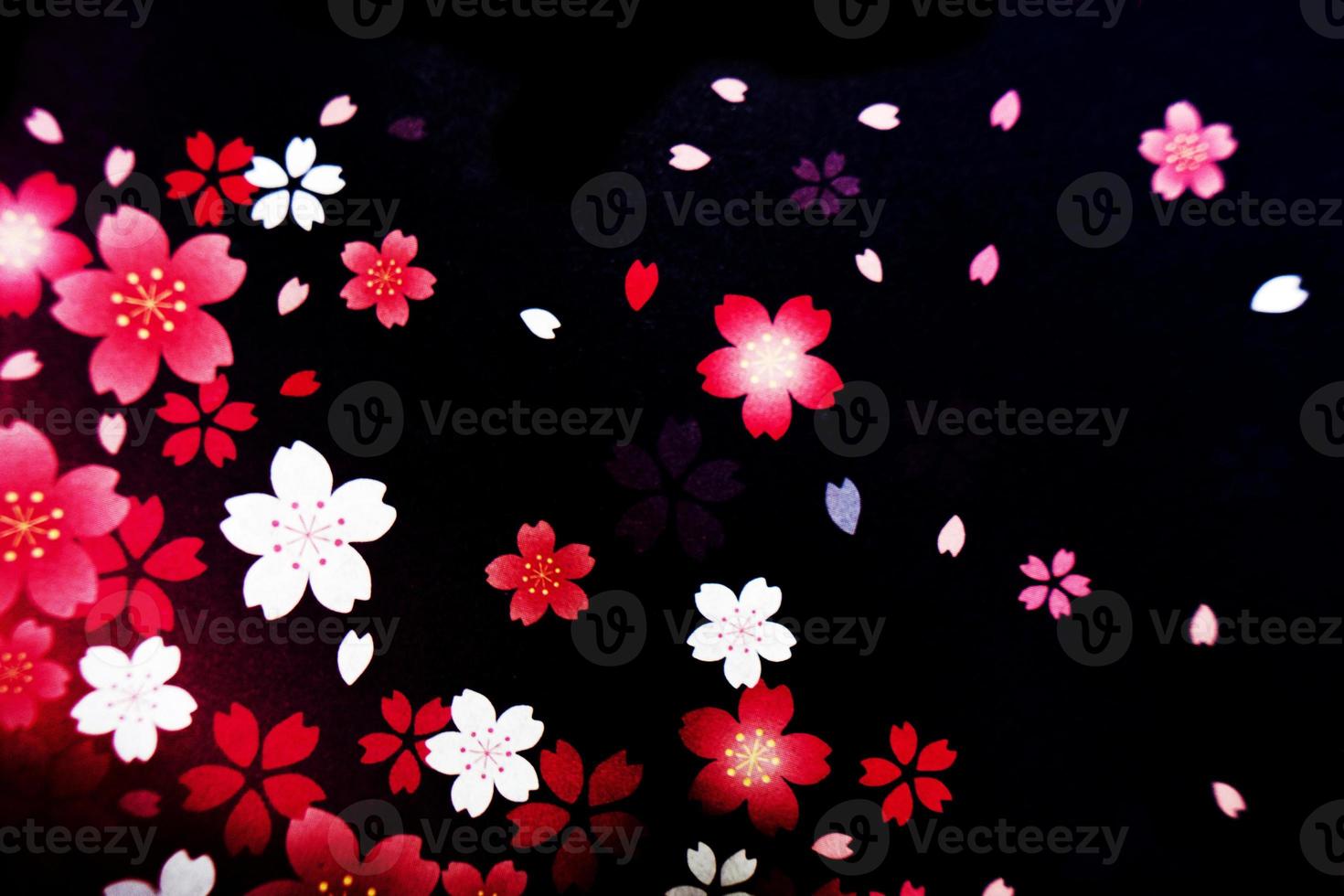 Black background with flower petals 7157814 Stock Photo at Vecteezy