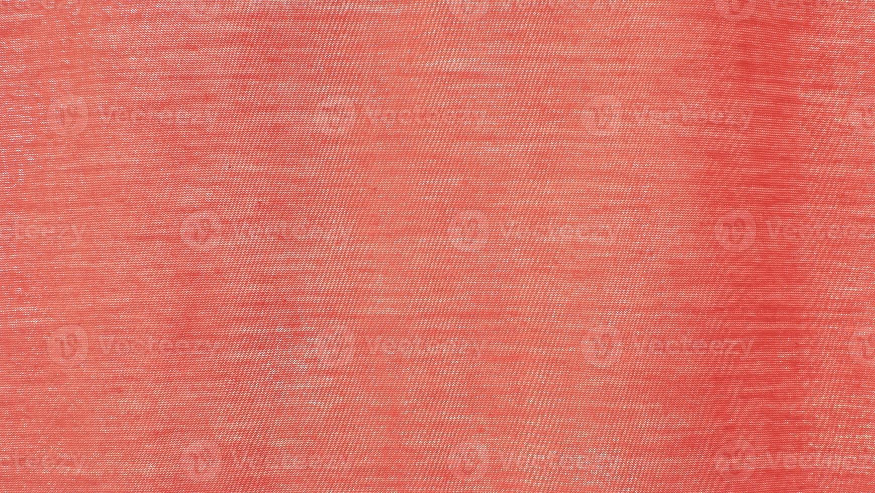 coral linen fabric texture as background. copy space for text or image photo