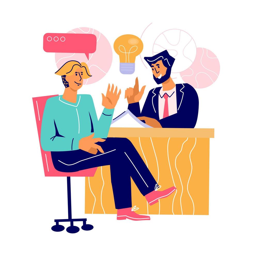 Business meeting negotiations concept with people cartoon characters sit at table and talking. Discussion transaction terms or deal conclusion, partnership and collaboration. FLat vector illustration. 7158377 Vector Art at Vecteezy Business meeting negotiations concept with people cartoon characters sit at table and talking. Discussion transaction terms or deal conclusion, partnership and collaboration. FLat vector illustration. 7158377 Vector Art at Vecteezy