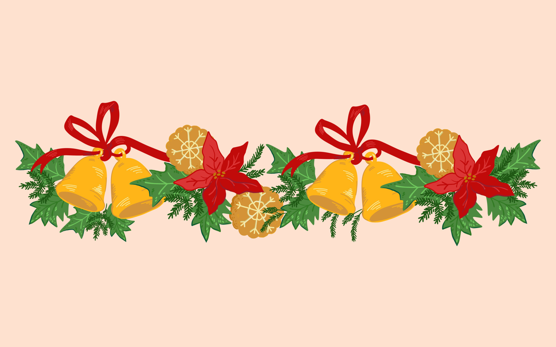 holiday cookie border clip art