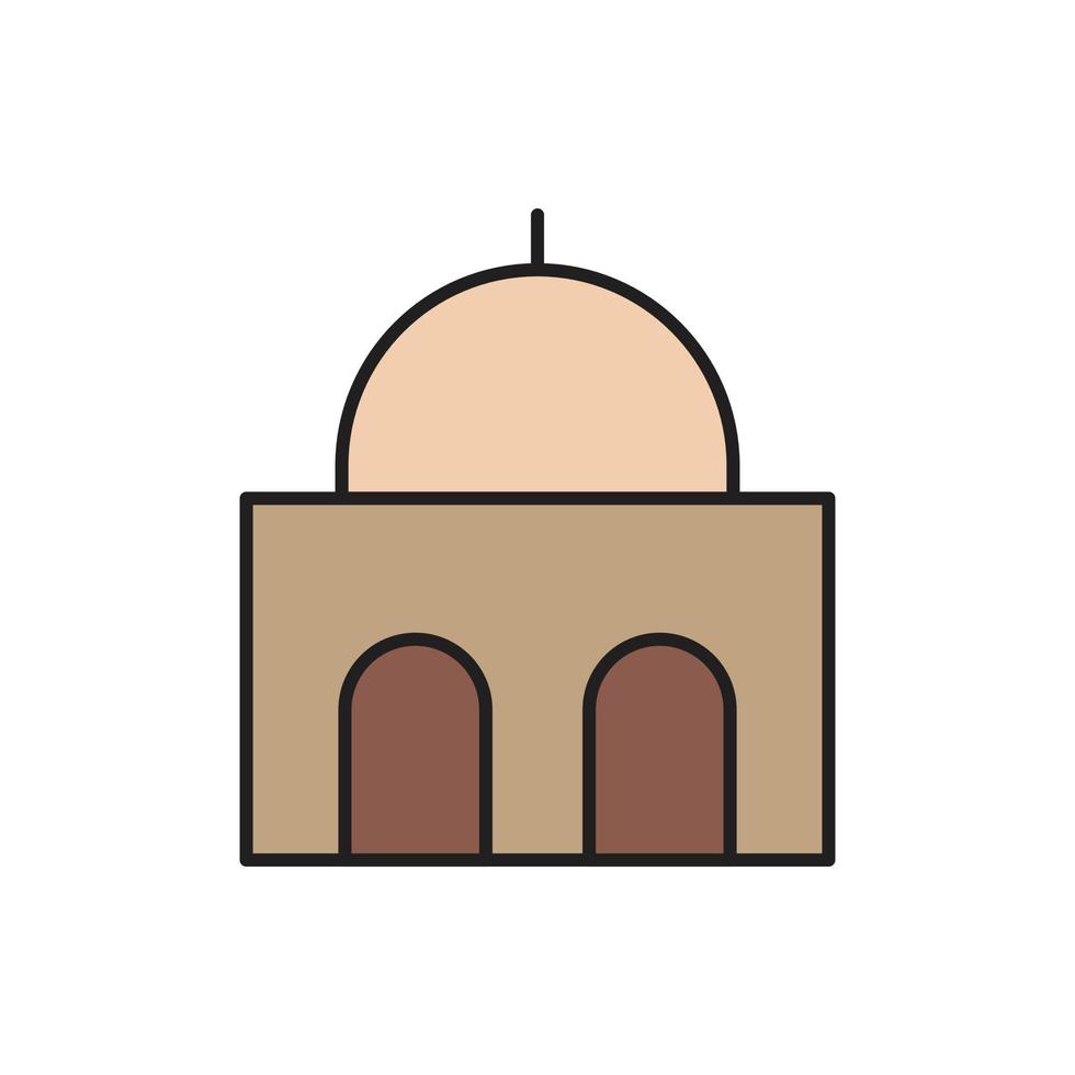 Building Icon color for website, symbol presentation vector