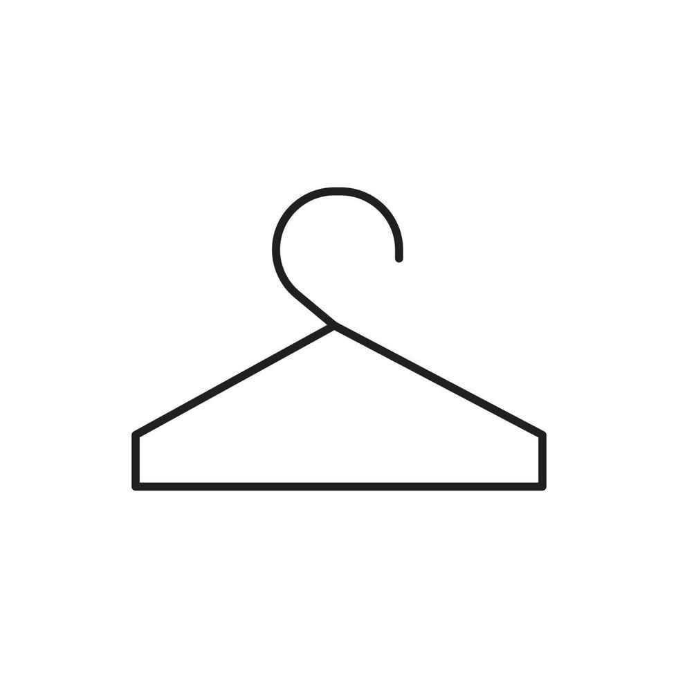 hanger icon for website, symbol, presentation vector