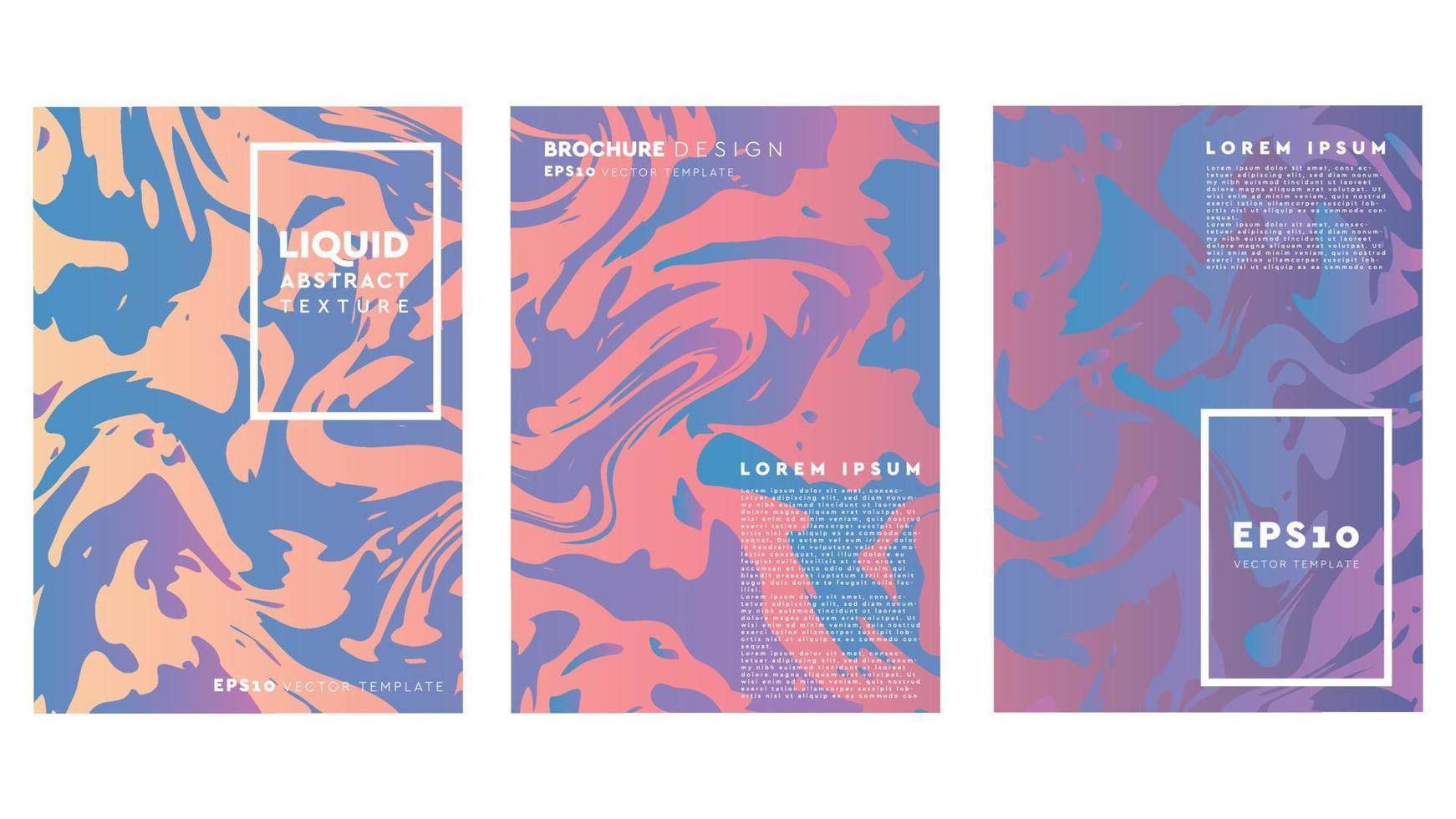 Abstract Liquid Background Texture vector