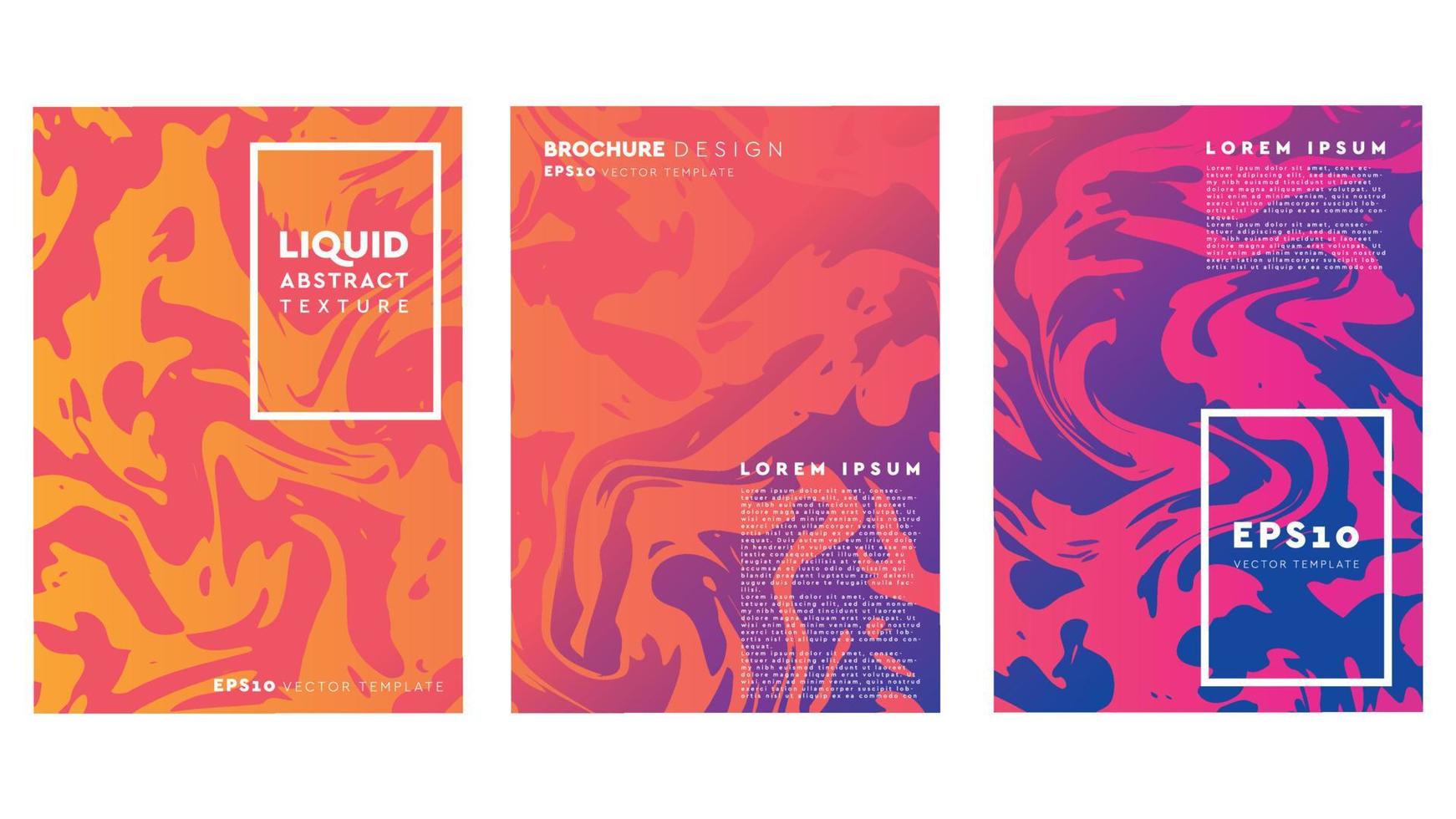 Abstract Liquid Background Texture vector