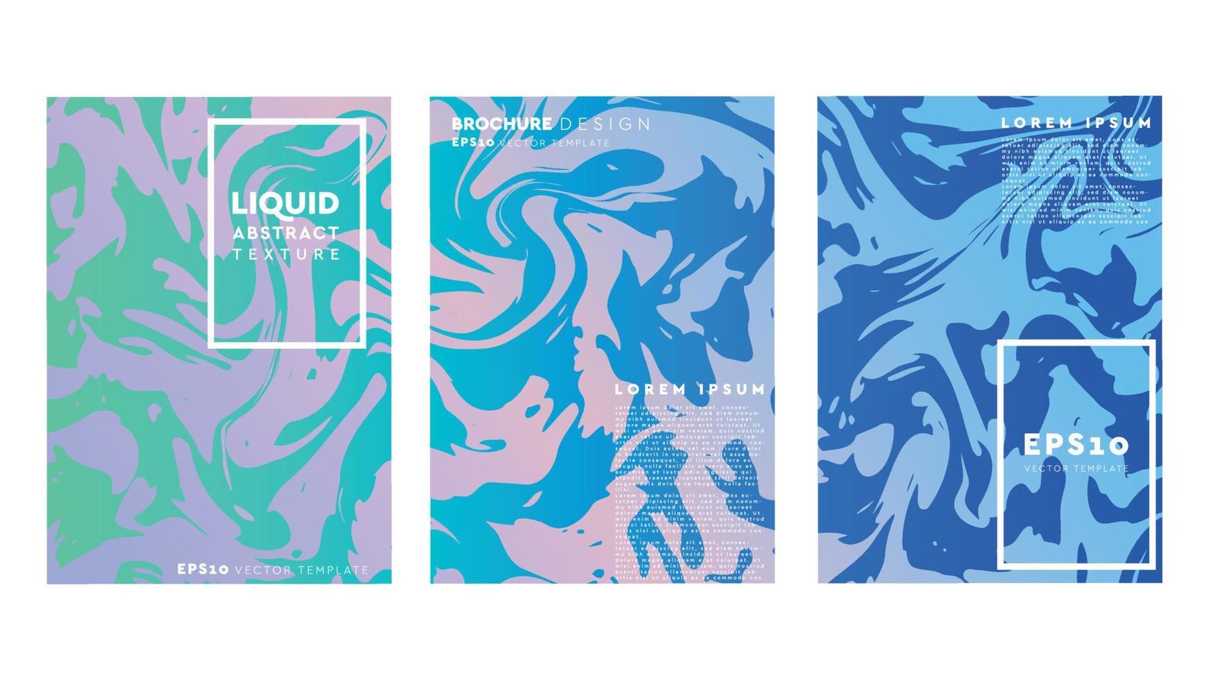 Abstract Liquid Background Texture vector