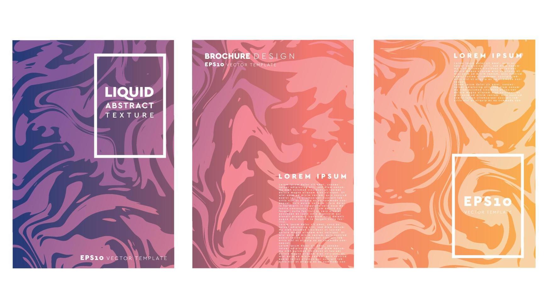 Abstract Liquid Background Texture vector