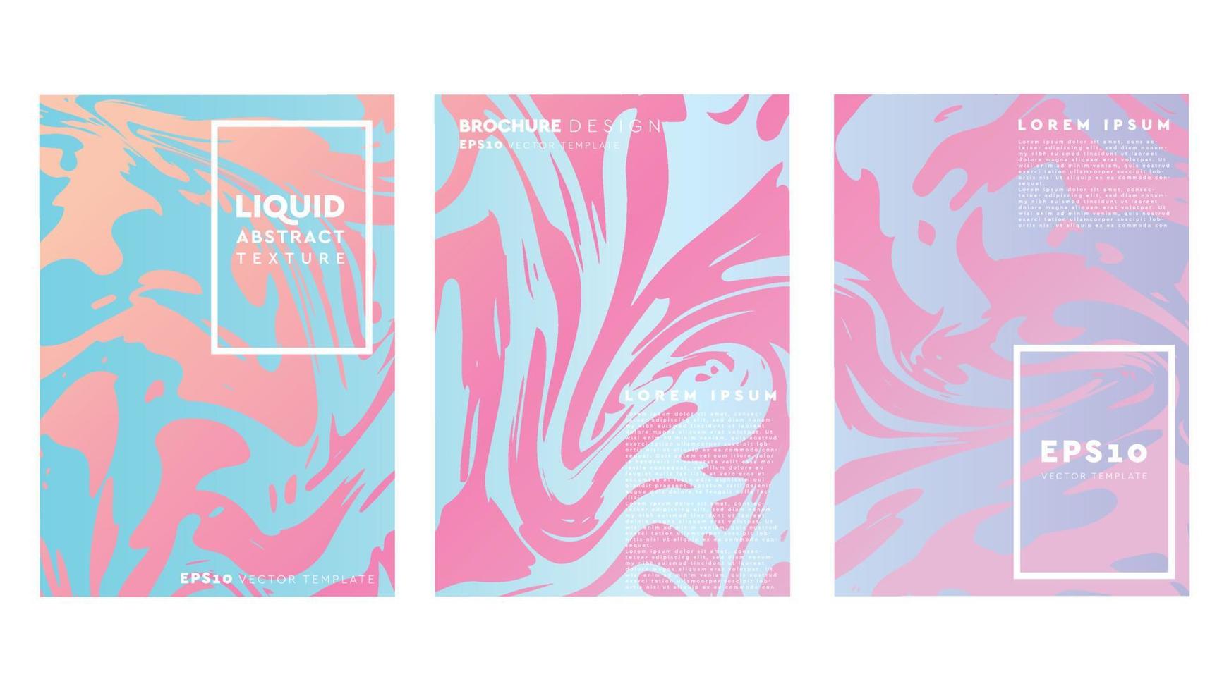 Abstract Liquid Background Texture vector