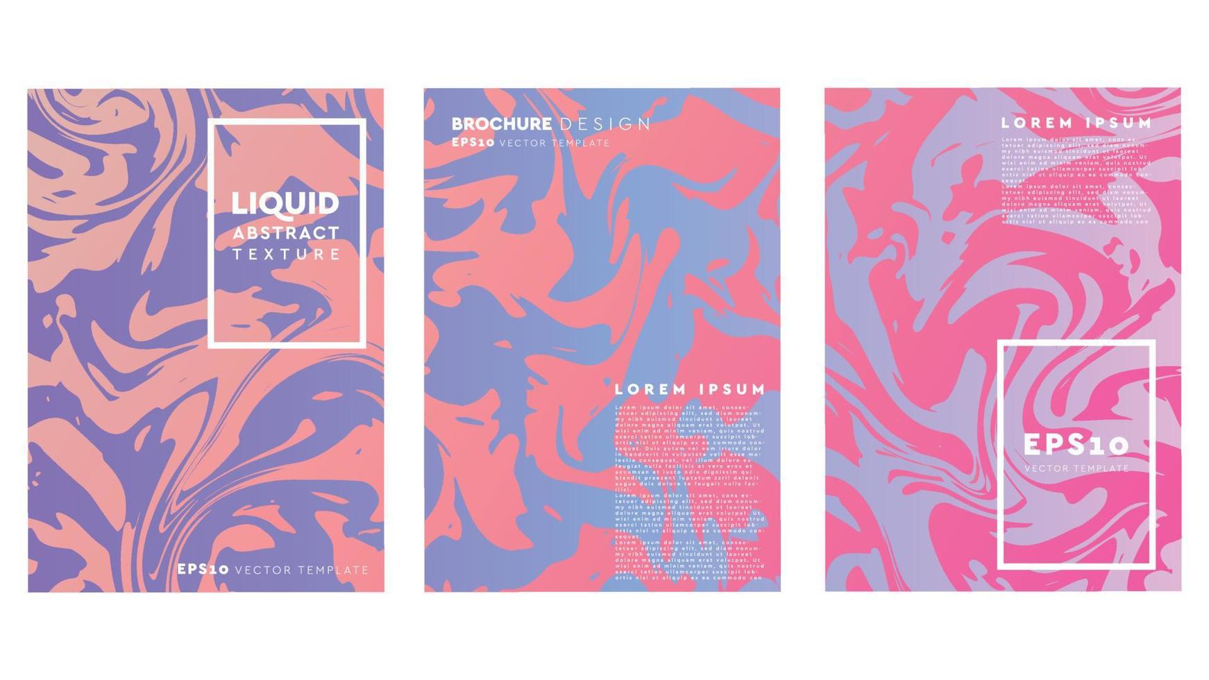 Abstract Liquid Background Texture vector