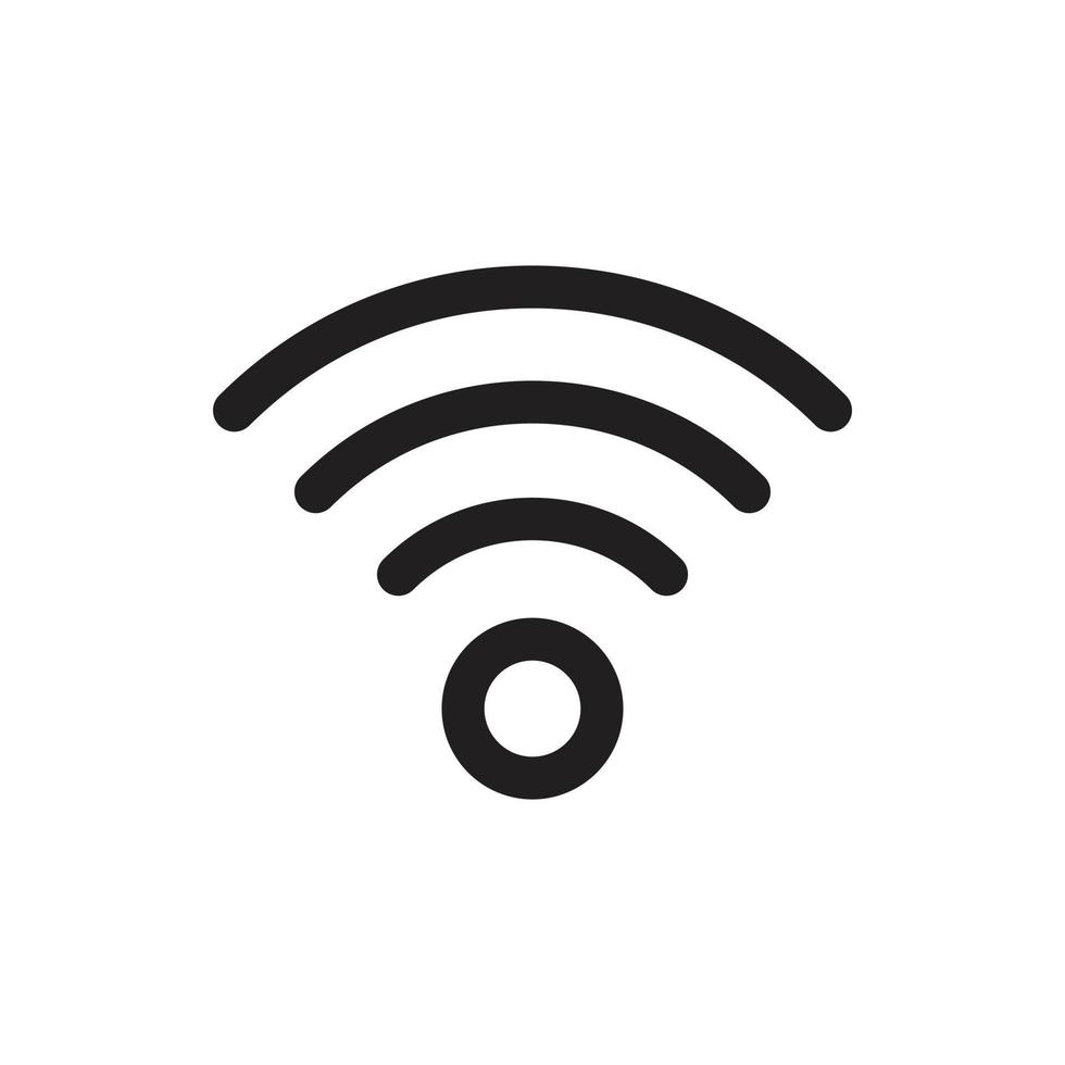 wifi icon for website, presentation vector